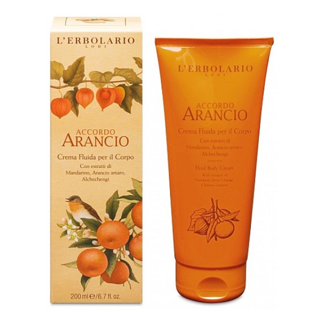 L'Erbolario Accordo Arancio Γαλάκτωμα Σώματος 200ml