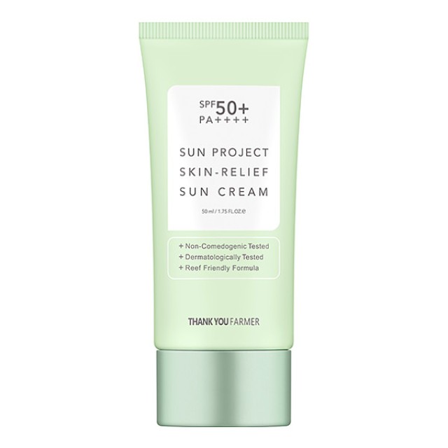 Thank You Farmer Sun Project Skin Relief Sun Cream SPF50 50ml