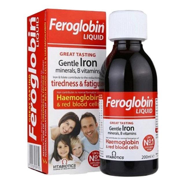 Vitabiotics Feroglobin Liquid 200ml