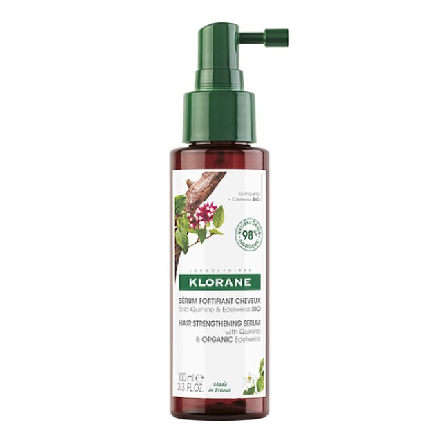 Klorane Quinine Anti-Progressive and Reactive Hair Loss Serum with Quinine and Edelweiss 100ml