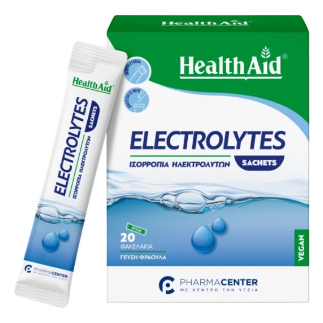 Health Aid Electrolytes Sachets 20 φακελάκια