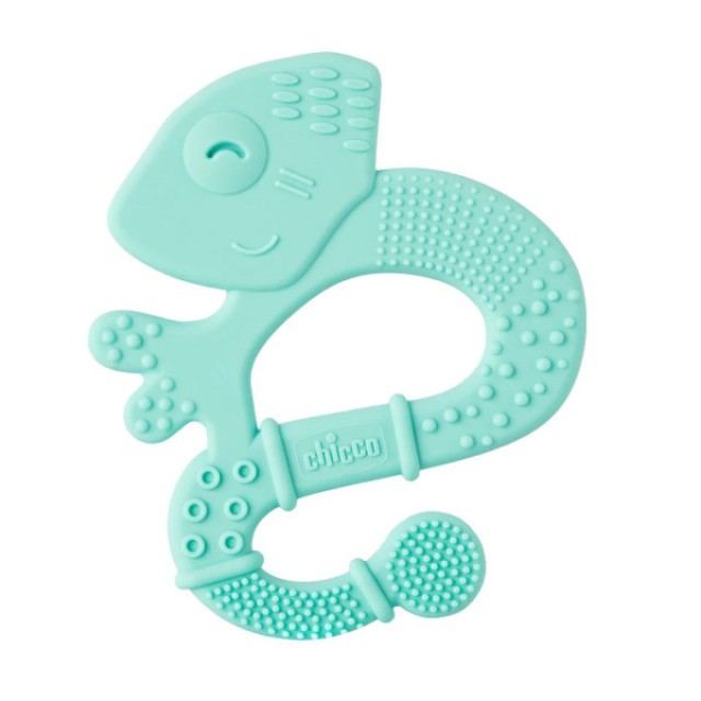Chicco Neutral Silicone Teething Ring 2m+ 1 piece