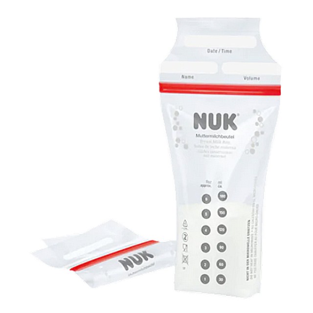 Nuk Breast Milk Storage Bags 25 pieces