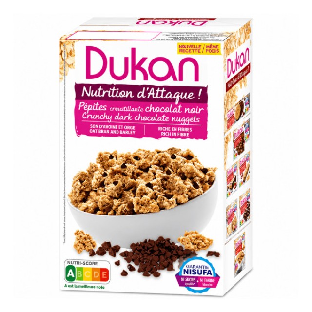 Dukan Oat Cereals with Chocolate Pieces 350g