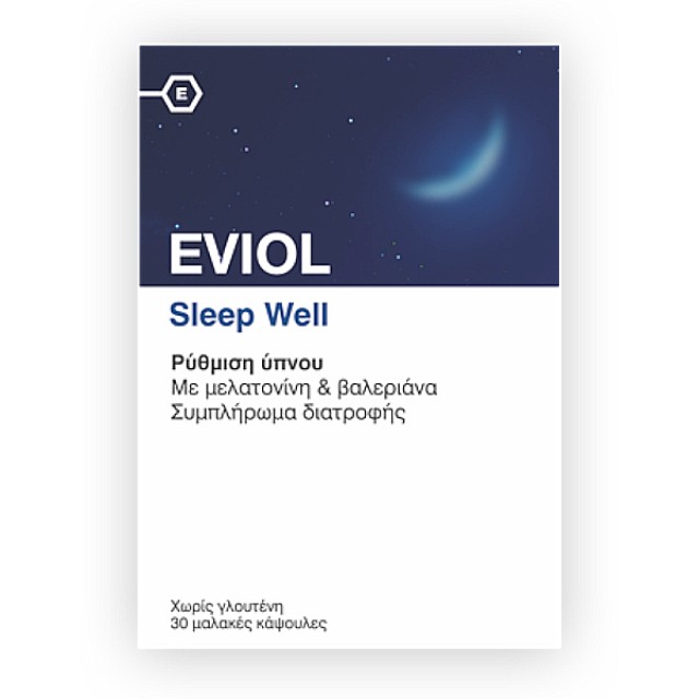 Eviol Sleep Well 30 μαλακές κάψουλες