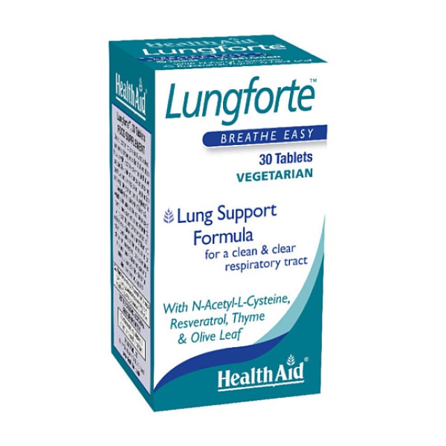 Health Aid Lungforte 30 tablets