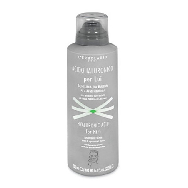 L'Erbolario Acido Ιaluronico Αφρός Ξυρίσματος 200ml