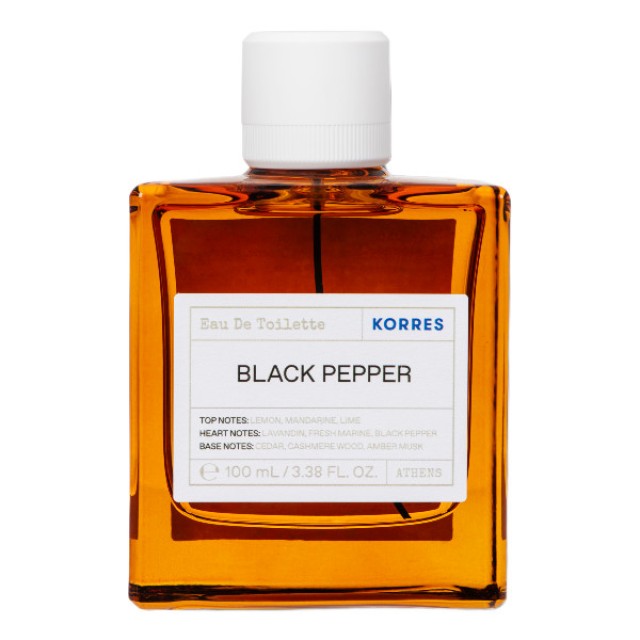Korres Black Pepper Eau de Toilette 100ml