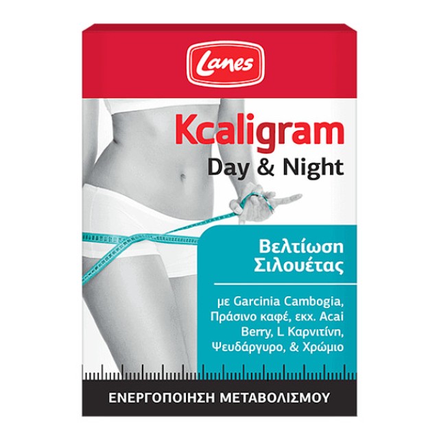 Lanes Kcaligram Day & Night 60 δισκία