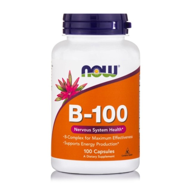 Now Foods Vitamin B-100 100 κάψουλες