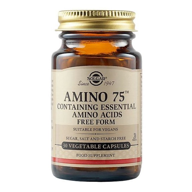 Solgar Amino 75 Essential Amino Acids 30 κάψουλες