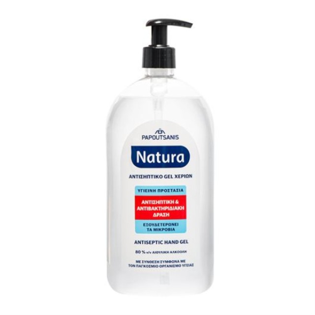 Natura Αντισηπτικό Gel Χεριών 1000ml