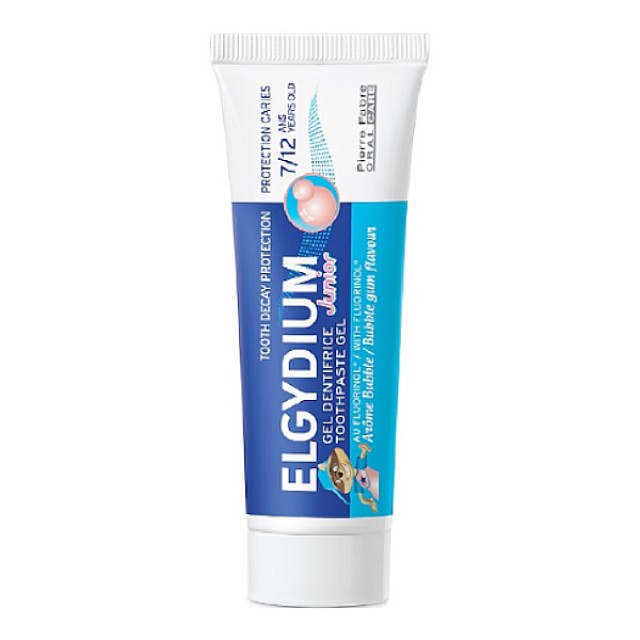 Elgydium Junior Bubble Παιδική Οδοντόπαστα με γεύση Τσιχλόφουσκα 50ml