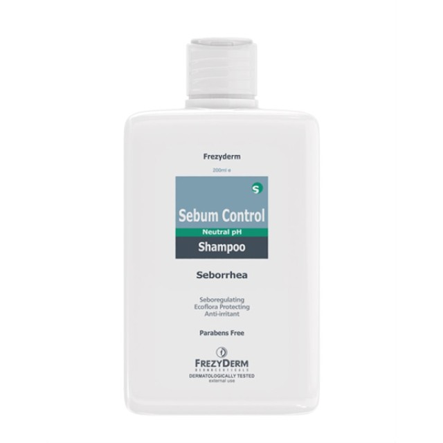 Frezyderm Sebum Control Shampoo Σαμπουάν Για Σμηγματορροϊκή Δερματίτιδα 200ml