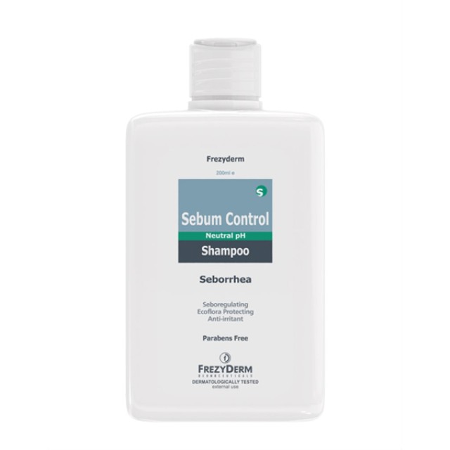 Frezyderm Sebum Control Shampoo Σαμπουάν Για Σμηγματορροϊκή Δερματίτιδα 200ml