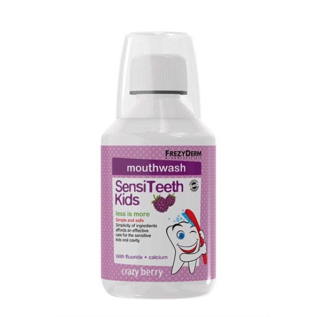 Frezyderm Sensiteeth Kids Mouthwash Oral Solution For Children 250ml