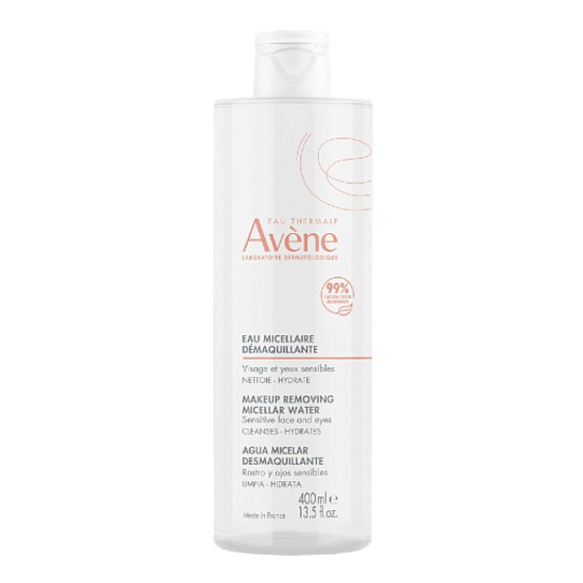 Avene Eau Thermale Νερό Καθαρισμού & Ντεμακιγιάζ 400ml