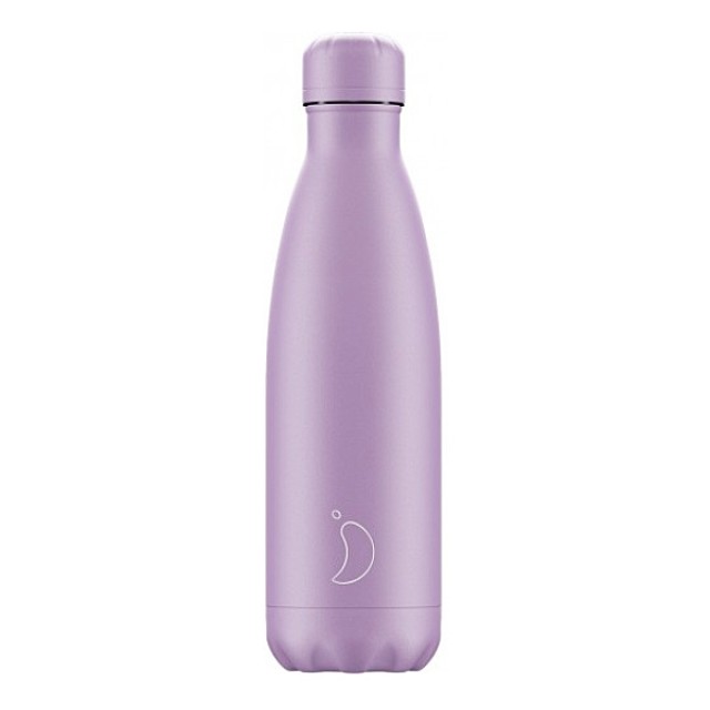 Chilly's Reusable Bottle Pastel Edition Purple 500ml