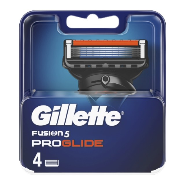 Gillette Fusion5 ProGlide Ανταλλακτικές Κεφαλές 4 τεμάχια