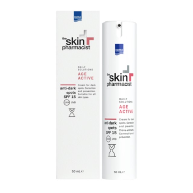 Intermed The Skin Pharmacist Αge Active Anti-Dark Spots SPF15 50ml