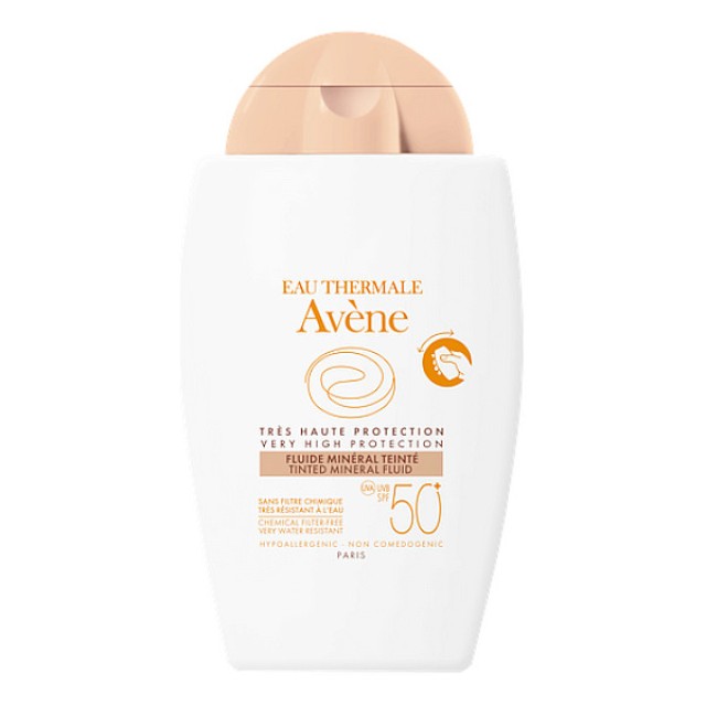 Avene Fluide Mineral Tinted Sunscreen SPF50 40ml