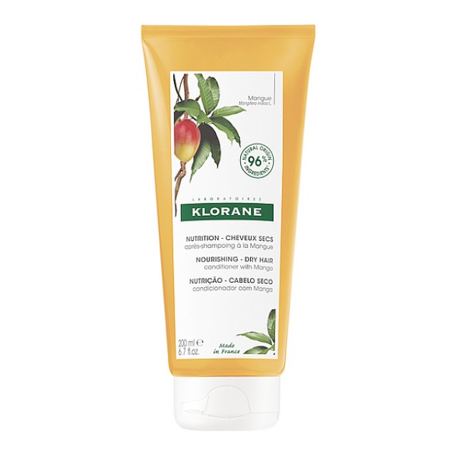 Klorane Mangue Nourishing Cream with BIO Mango Butter 200ml