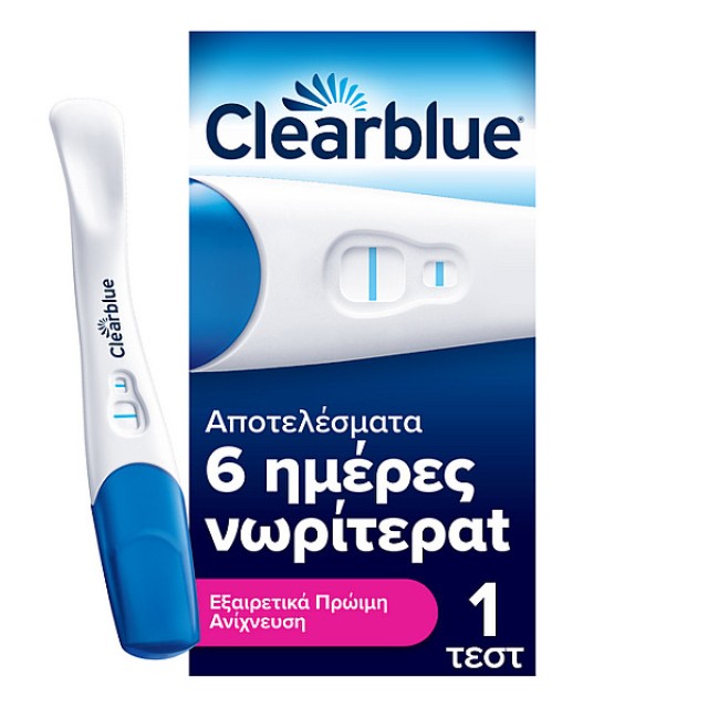 Clearblue 6 Days Early Pregnancy Test 1 τεμάχιο