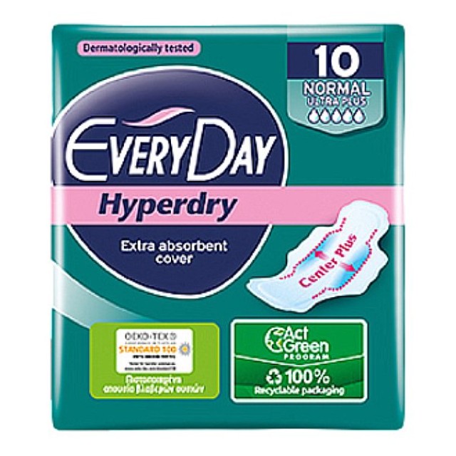 EveryDay Hyperdry Normal Ultra Plus 10 τεμάχια