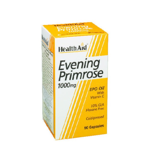 Health Aid Evening Primrose Oil 1000mg & Vitamin E 90 κάψουλες