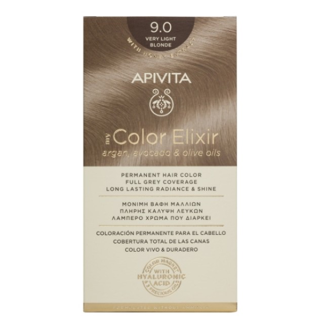 Apivita My Color Elixir Kit N9.0 Ξανθό Πολύ Ανοιχτό 50ml & 75ml