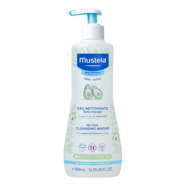 Mustela No Rinse Cleansing Water 500ml