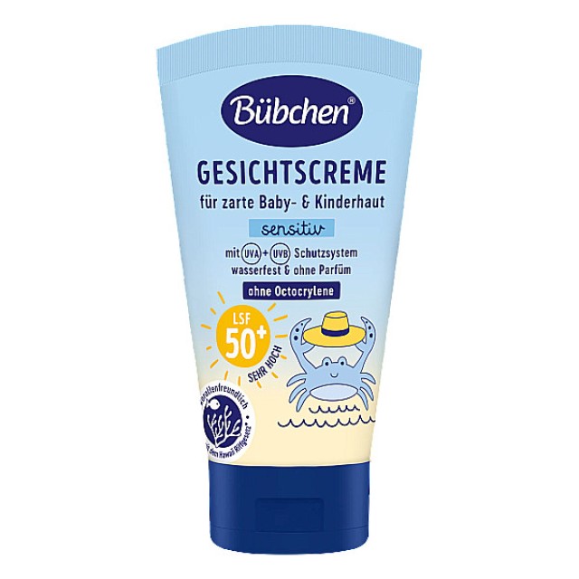 Buebchen Sunscreen Face Cream SPF50+ 50ml