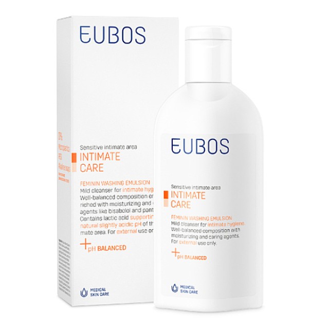 Eubos Intimate Care Feminin Washing Emulsion 200ml