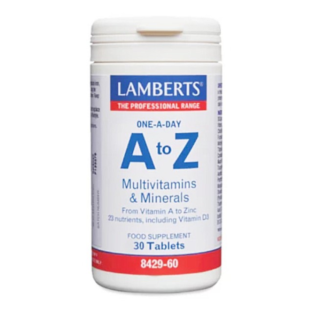 Lamberts A to Z Multivitamin 30 ταμπλέτες