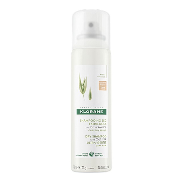 Klorane Avoine Dry Shampoo για Σκουρόχρωμα Μαλλιά 150ml