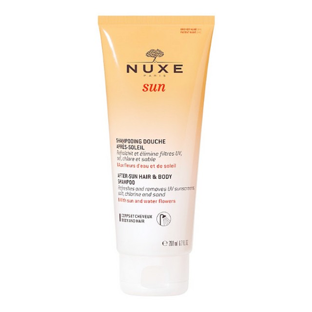 Nuxe Sun After-Sun Hair and Body Shampoo 200ml