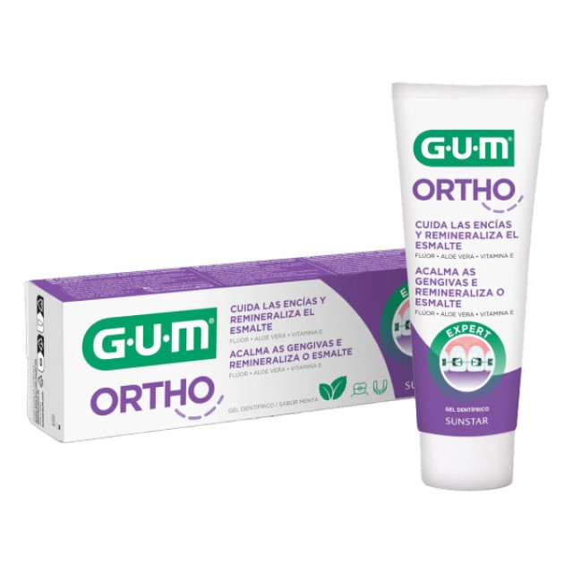 Gum Ortho Toothpaste γεύση Δυόσμος 75ml