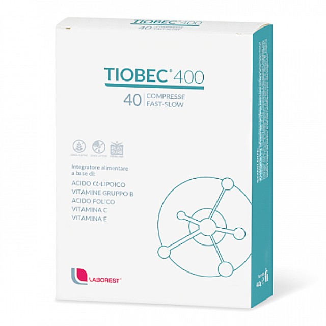 Tiobec 400mg 40 tablets