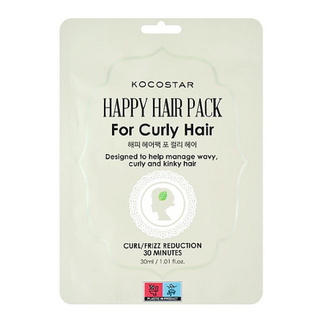 Kocostar Happy Hair Pack for Curly Hair 1 τεμάχιο