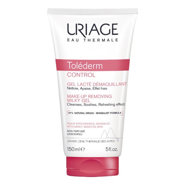 Uriage Tolederm Control Make-Up Removing Milky Gel 150ml
