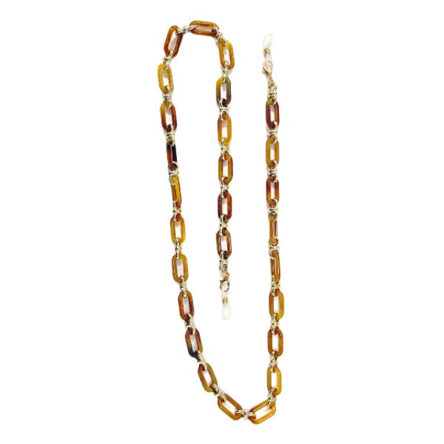 Farma Bijoux Glasses Chain Tortoiseshell 1 τεμάχιο