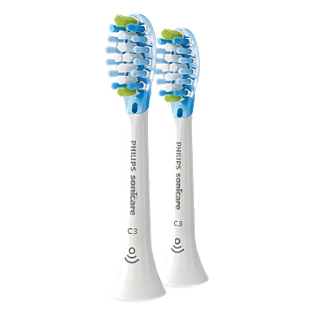 Philips Sonicare C3 Premium Plaque Defence 2 λευκές κεφαλές