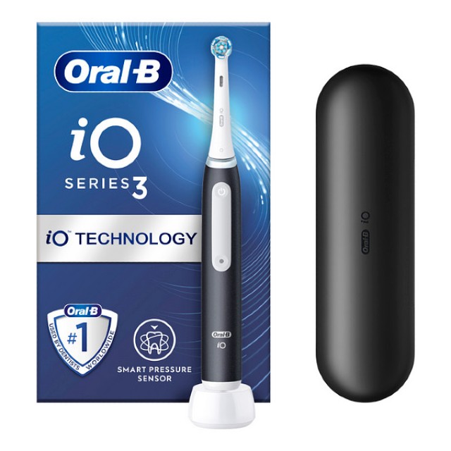 Oral-B iO Series 3 Matt Black ηλεκτρική οδοντόβουρτσα