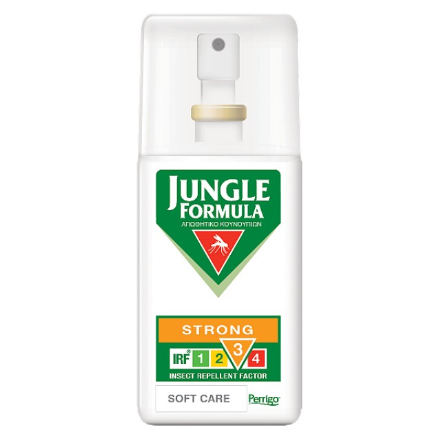 Jungle Formula Strong Soft Care Αντικουνουπικό Spray με IRF3 75ml