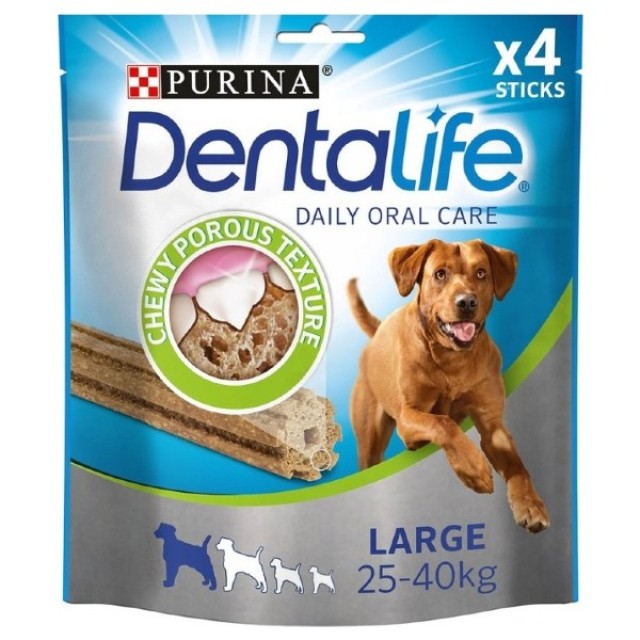 Purina Dentalife Large 25-40kg 4 sticks