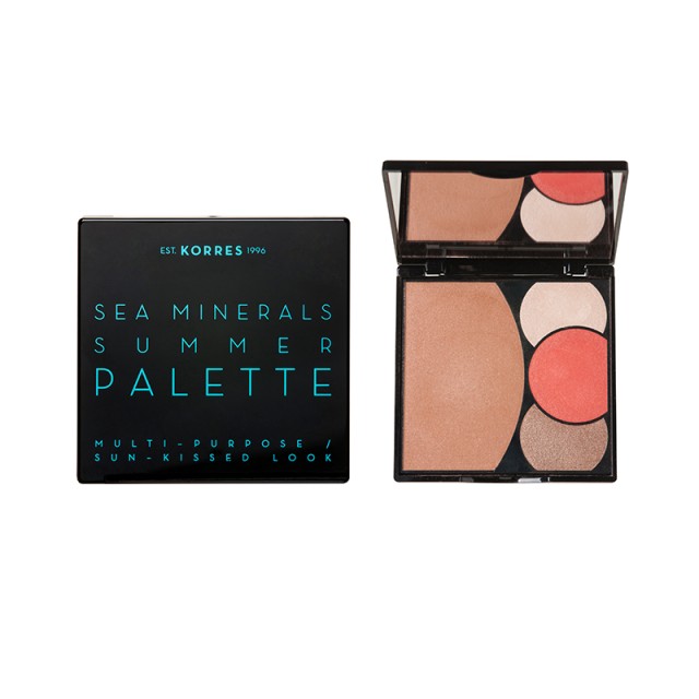 Korres Sea Minerals Summer Palette για Πρόσωπο και Μάτια Coral Sunsets 13g