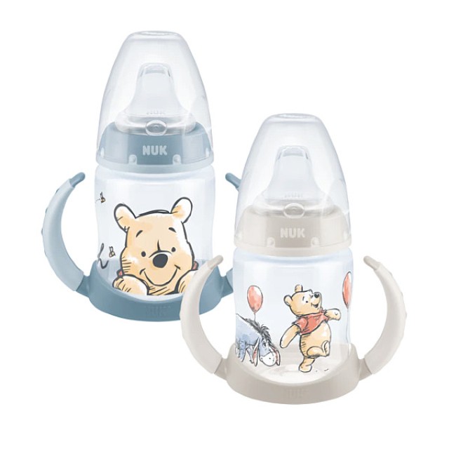 Nuk First Choice Learner Bottle Night με Δείκτη Ελέγχου Θερμοκρασίας Disney Winnie the Pooh Διάφορα Σχέδια 6-18m 150ml