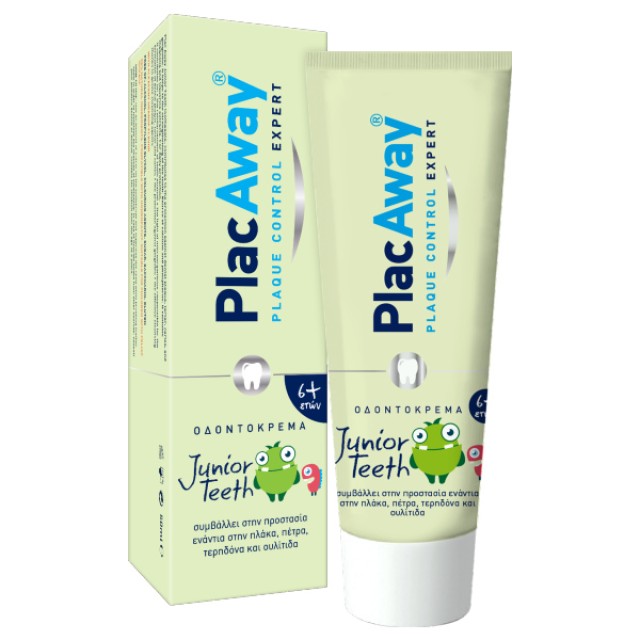 PlacAway Junior Οδοντόκρεμα γεύση Πορτοκάλι 50ml