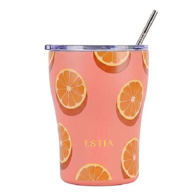 Estia Coffee Mug Orange Pop 350ml