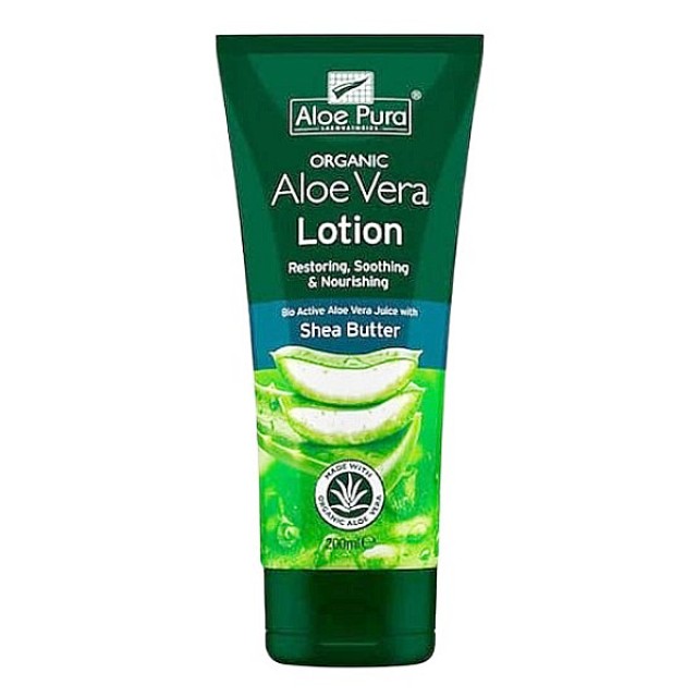 Optima Organic Aloe Vera Body Lotion 200ml